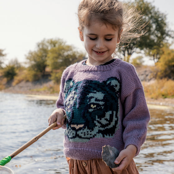 Mint Tiger - Pull enfant
2