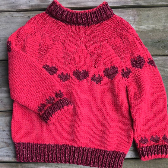 XmasHearts - Pull enfant
3