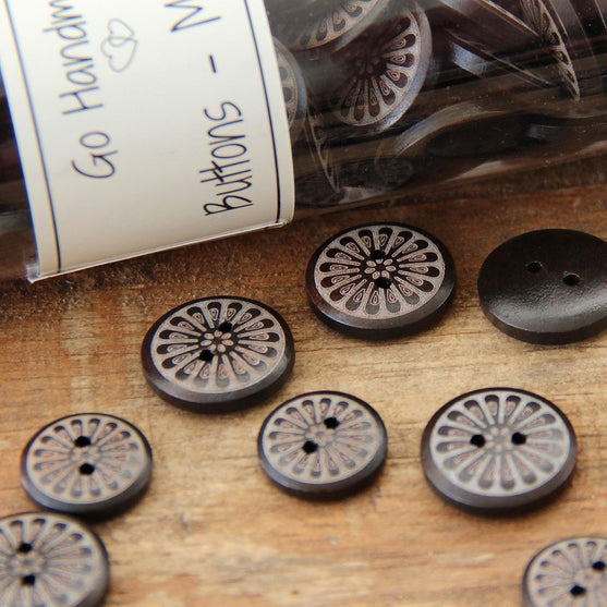 Boutons marguerite - Go Handmade
2