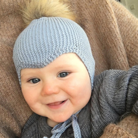 Bonnet Bébé tricoté – Coton
3