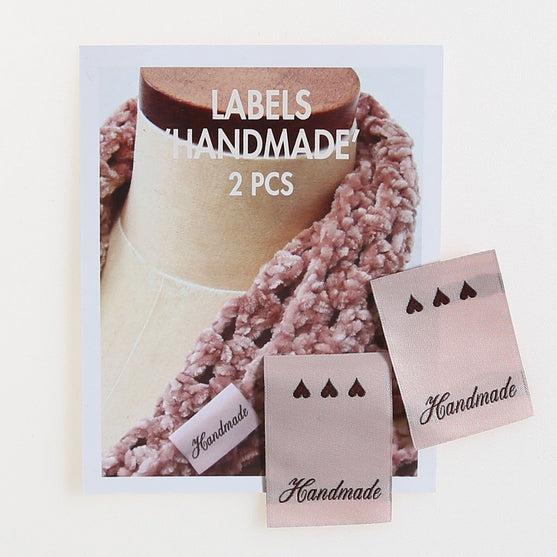 Etiquettes ‘Handmade’ - x2 - Hobbii
2