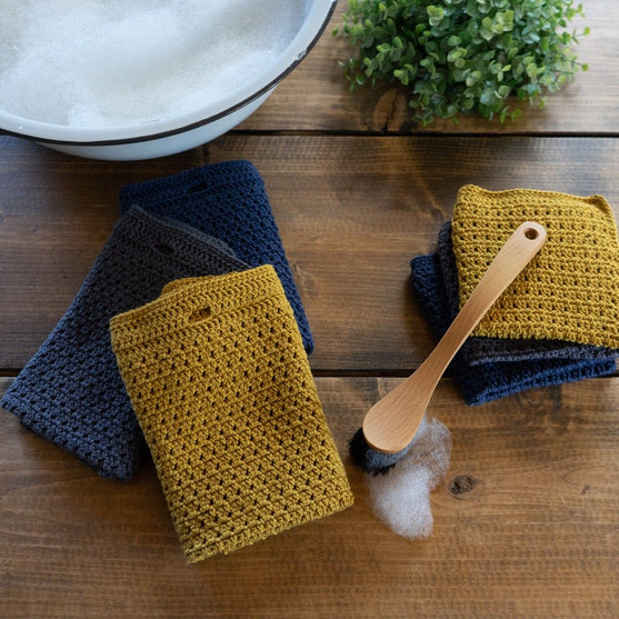 Couple – Torchon de Cuisine Crocheté
2