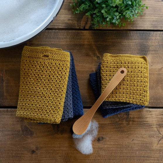 Couple – Torchon de Cuisine Crocheté
3