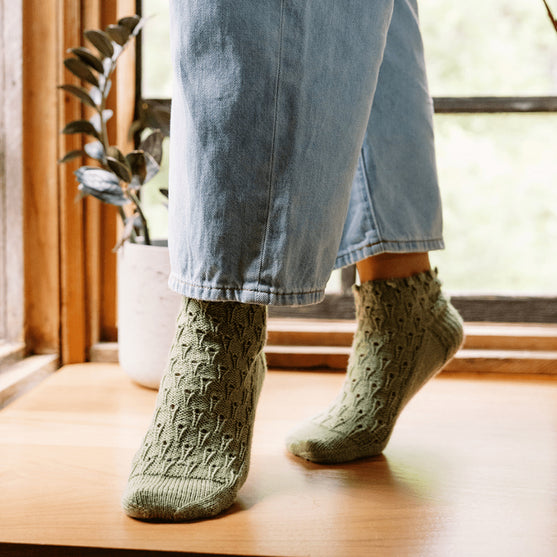 Rosmarino - Chaussettes Courtes à Œillets
7