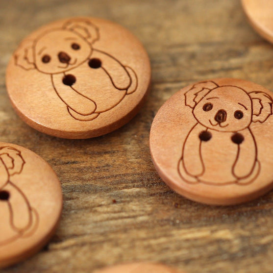 Boutons animaux - 17 mm - Go Handmade
2