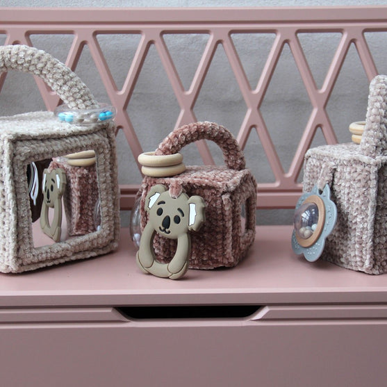 Mousse à mémoire de forme - Petits cubes (paquet de 2) - Go Handmade
4