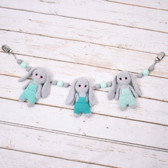 Perles en silicone. 7 pièces. 15mm - Go Handmade
4