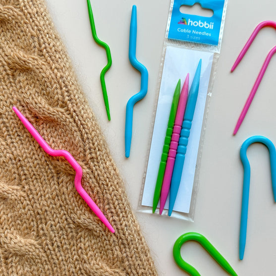 Aiguilles à torsades - Avec encoche - Hobbii
3