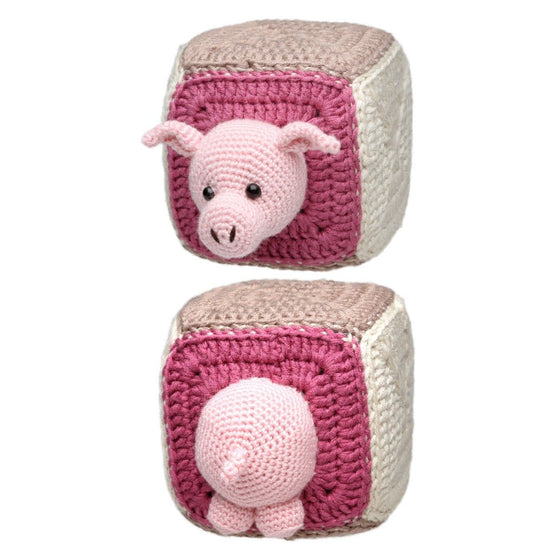 Cubes empilables - avec des animaux
6