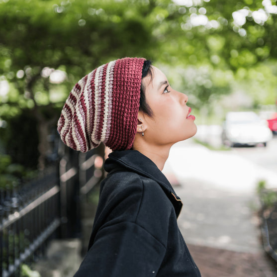 Serene Stripes - Bonnet
4