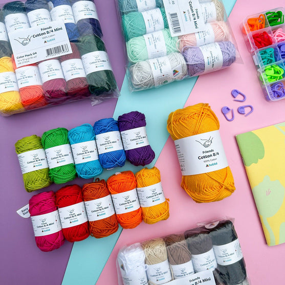 Friends Cotton 8/4 Mini Color Pack - Friends
3
