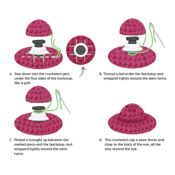 Nez de sécurité - Lot mix - Go Handmade
6