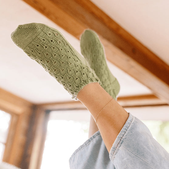 Rosmarino - Chaussettes Courtes à Œillets
4