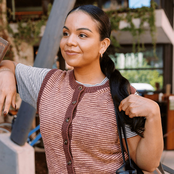 Bittern - Gilet Rayé
2