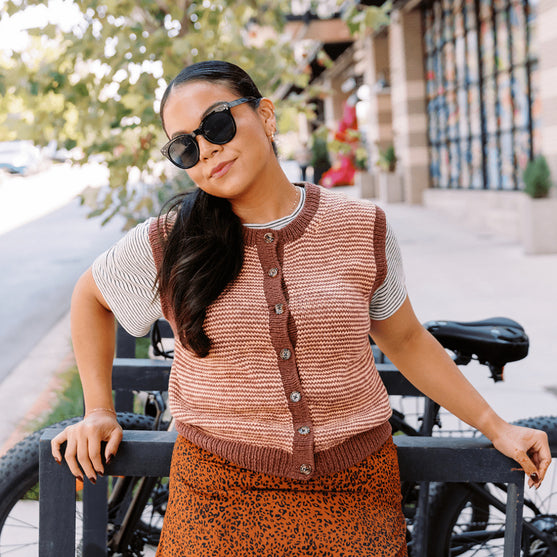 Bittern - Gilet Rayé
7