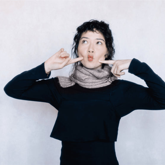 Isley - Écharpe à Torsades Ajourés
3