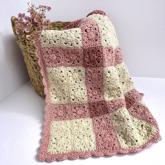 Heirloom Bloom - Couverture Bébé
2
