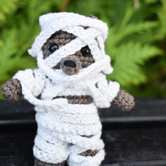 Mummy Bear - Personnage d’Halloween
2
