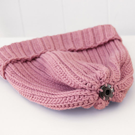 Rib Stitch Bonnet
4