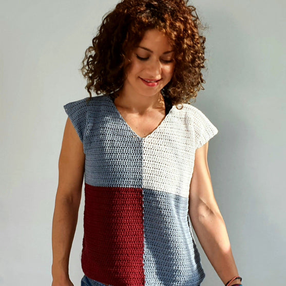 T-shirt Color Block
3