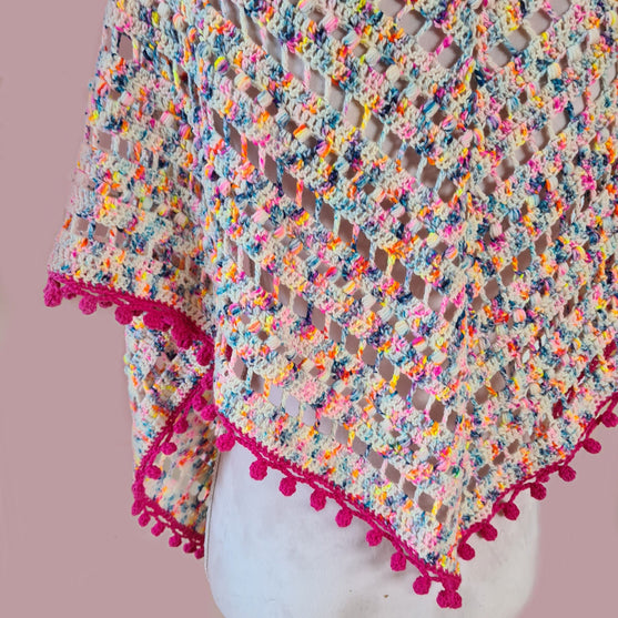 Châle Bubble Gum
3