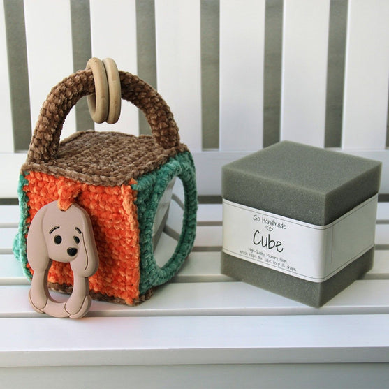 Mousse à mémoire de forme - Cube - Go Handmade
3