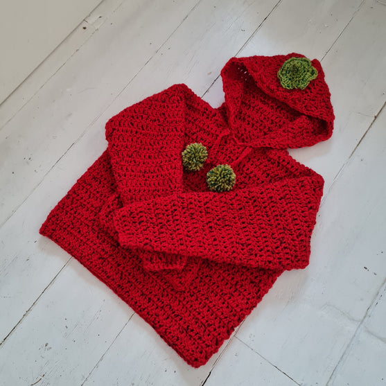 Strawberry - Pull à capuche pour enfant
8
