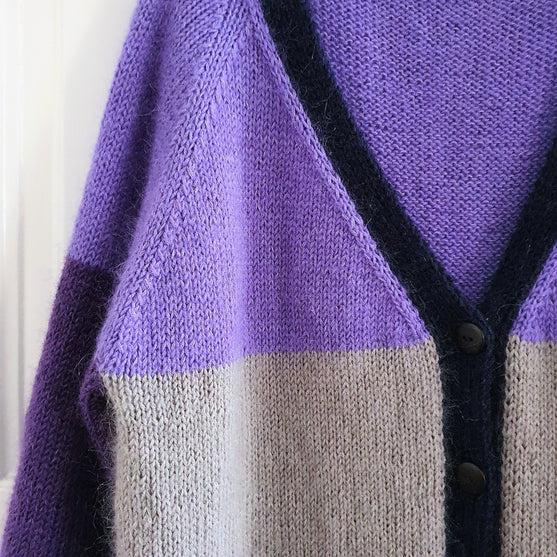 Brede Striber - Cardigan Long
4