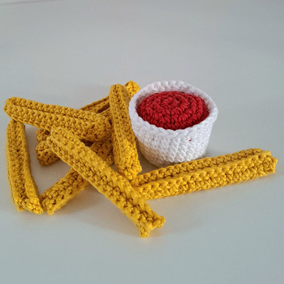 Hamburger et frites
4