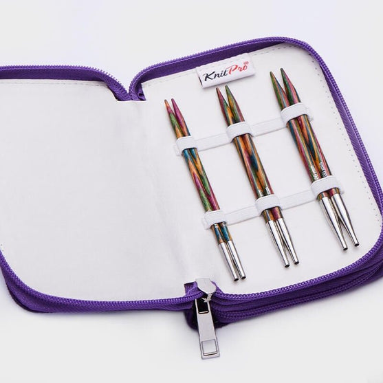 Jeu d'aiguilles circulaires interchangeables Symfonie Starter - KnitPro
2