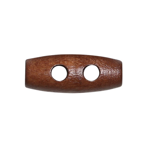 Boutons en bois allongés Mini - 20 mm - Go Handmade
3