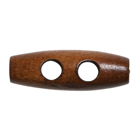 Boutons en bois allongés - 35 mm - Go Handmade
5