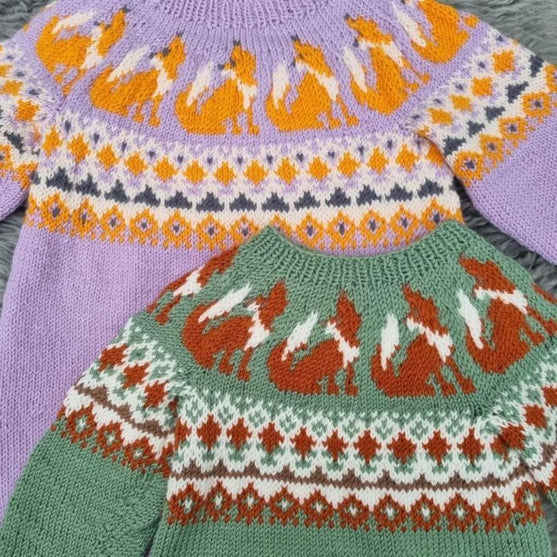 Happy Fox - Pull enfant
3