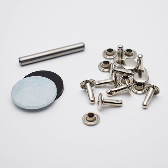 Rivets tubulaires 6 - 9 mm - Argent - Prym
3