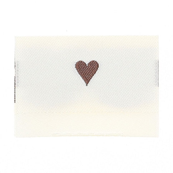 10 Etiquettes - Made with love - Cœur - Go Handmade
2