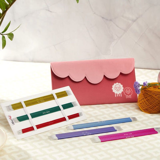 Set d'aiguilles doubles pointes Zing - 20 cm - KnitPro
2