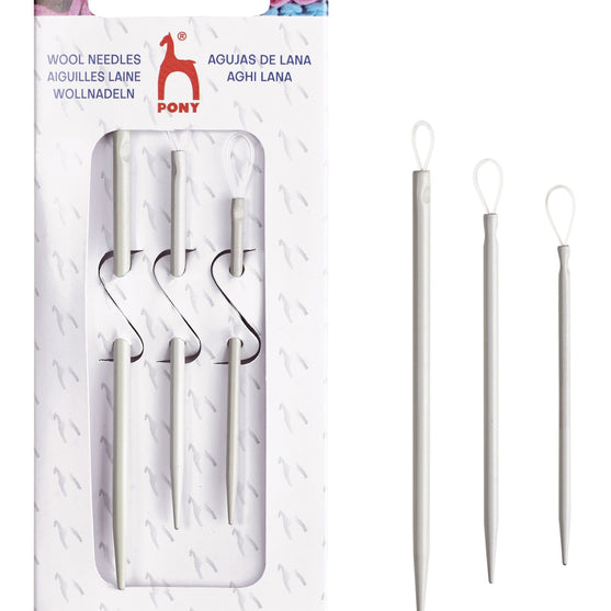 Aiguilles à laine en aluminium - Pony
2