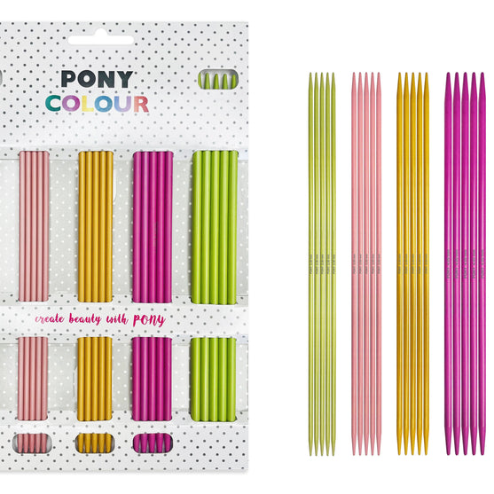 Set d’aiguilles doubles-pointes Colour - Pony
2