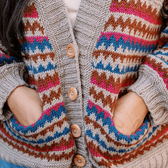 Ottolie - Gilet Chevron avec Poches
10