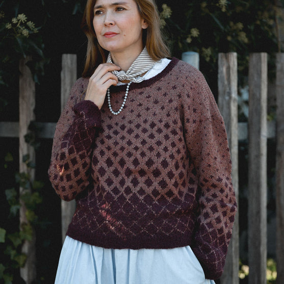 Maggie Rustic - Pull au point fantaisie
10