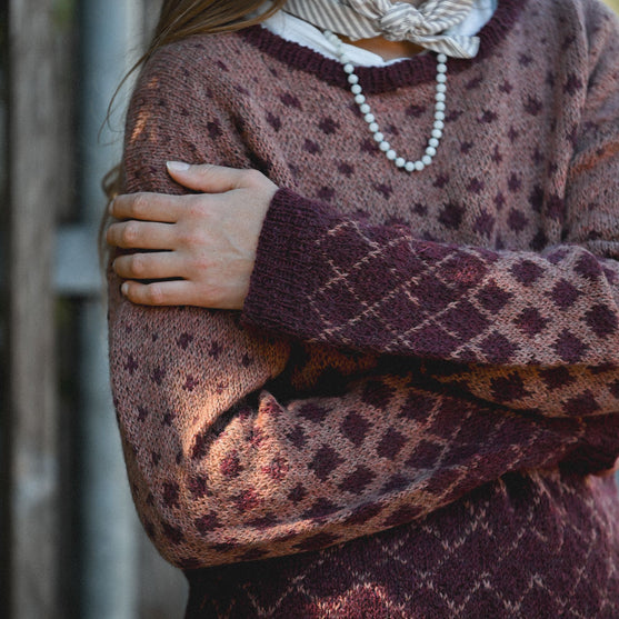 Maggie Rustic - Pull au point fantaisie
2