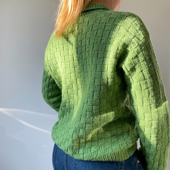 Easy Square Polo Sweater
2