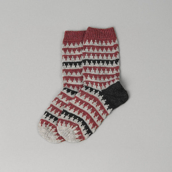 Chaussettes en motif Jacquard
4