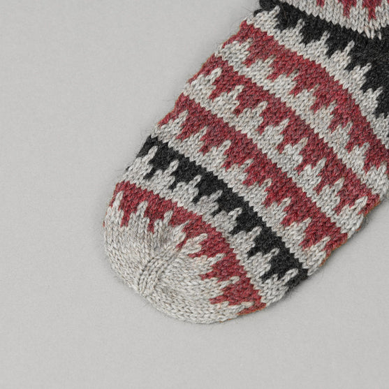 Chaussettes en motif Jacquard
7