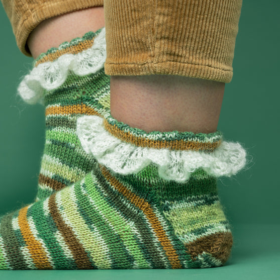 Frigg - Chaussettes courtes avec volants
2