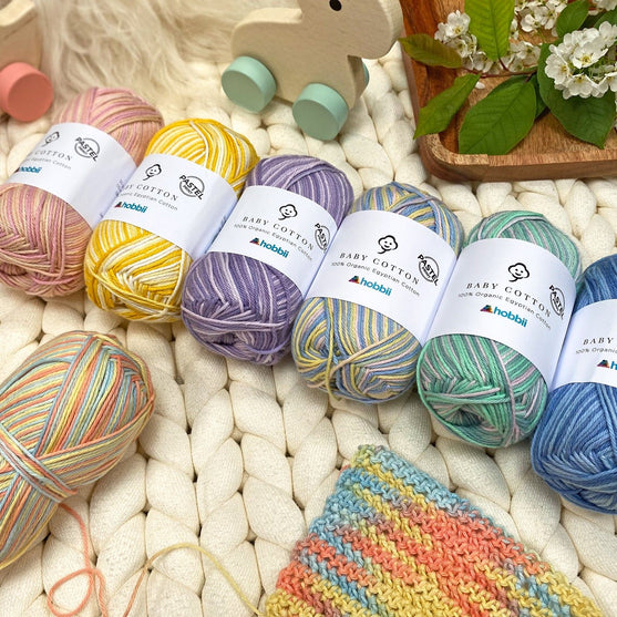 Baby Cotton Organic Print - Hobbii
11