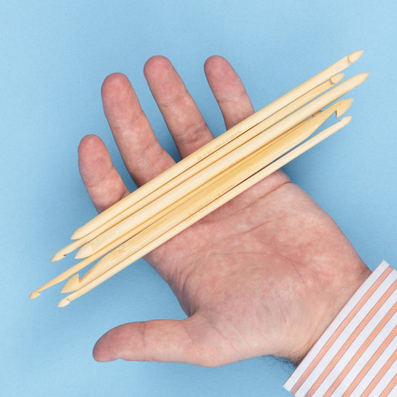 Crochet tunisien double en bambou - 20 cm - Hobbii
5