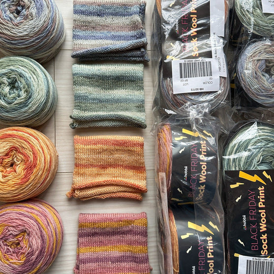 Black Friday Sock Wool Print Color Pack (Édition Limitée) - Hobbii
3
