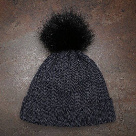 Pompon - Noir - Go Handmade
3