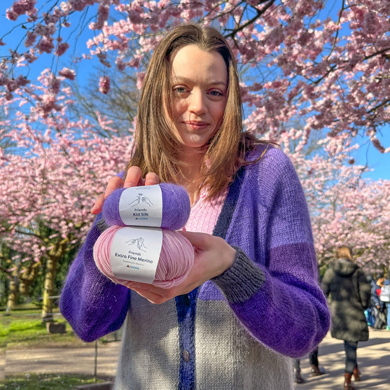 Brede Striber - Cardigan Long
7